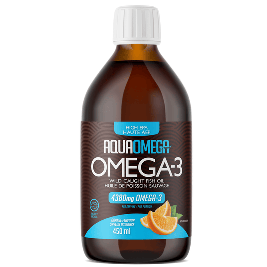 AquaOmega High EPA Omega-3 450ml Orange