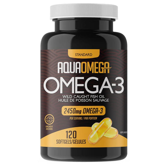 AquaOmega Daily Maintenance Omega-3 120 softgels