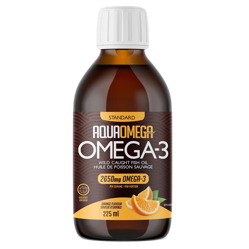 AquaOmega Standard Omega-3 Daily Maintenance 225ml Orange