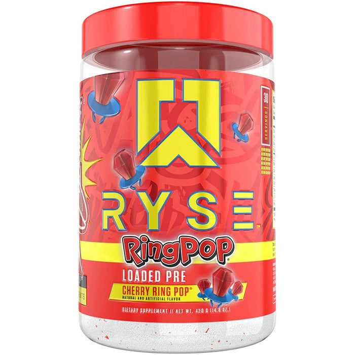 Ryse Loaded Pre Workout Cherry Ring Pop