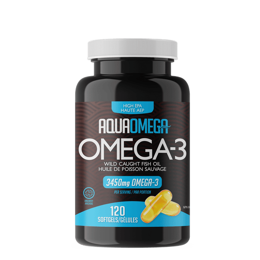 AquaOmega High EPA Omega-3 120caps